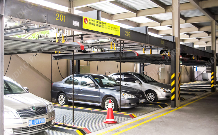 地下雙層機(jī)械式立體停車(chē)庫(kù)