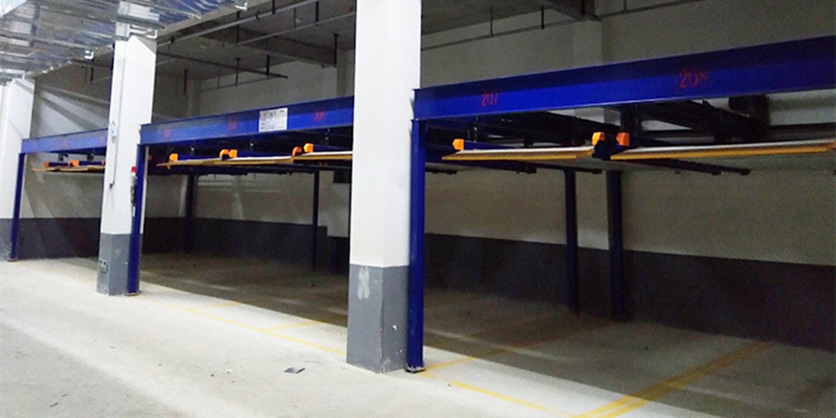 商業(yè)中心簡(jiǎn)易升降式立體車庫